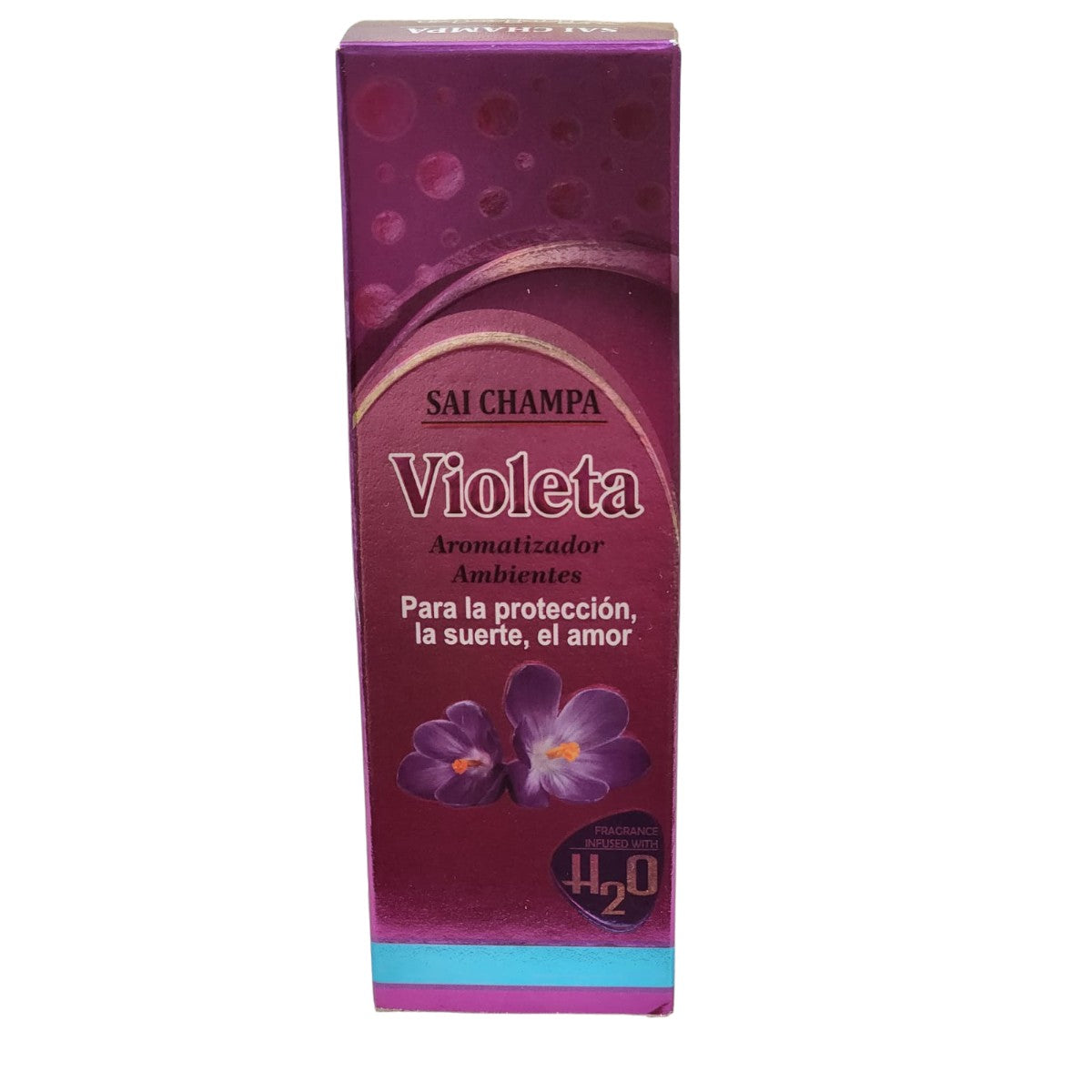 Aromatizador de Ambientes Violeta Protección, Suerte y Amor Sai Champa
