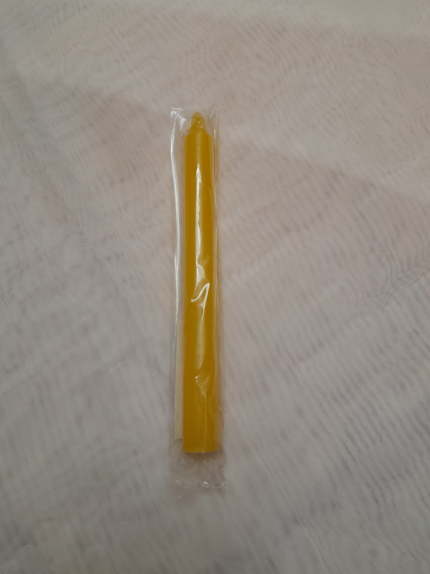 Velas Lisas Amarilla Llama Dinero
