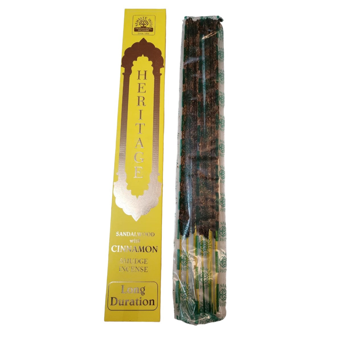 Incienso Natural Larga Duración Sándalo con Canela Namaste India