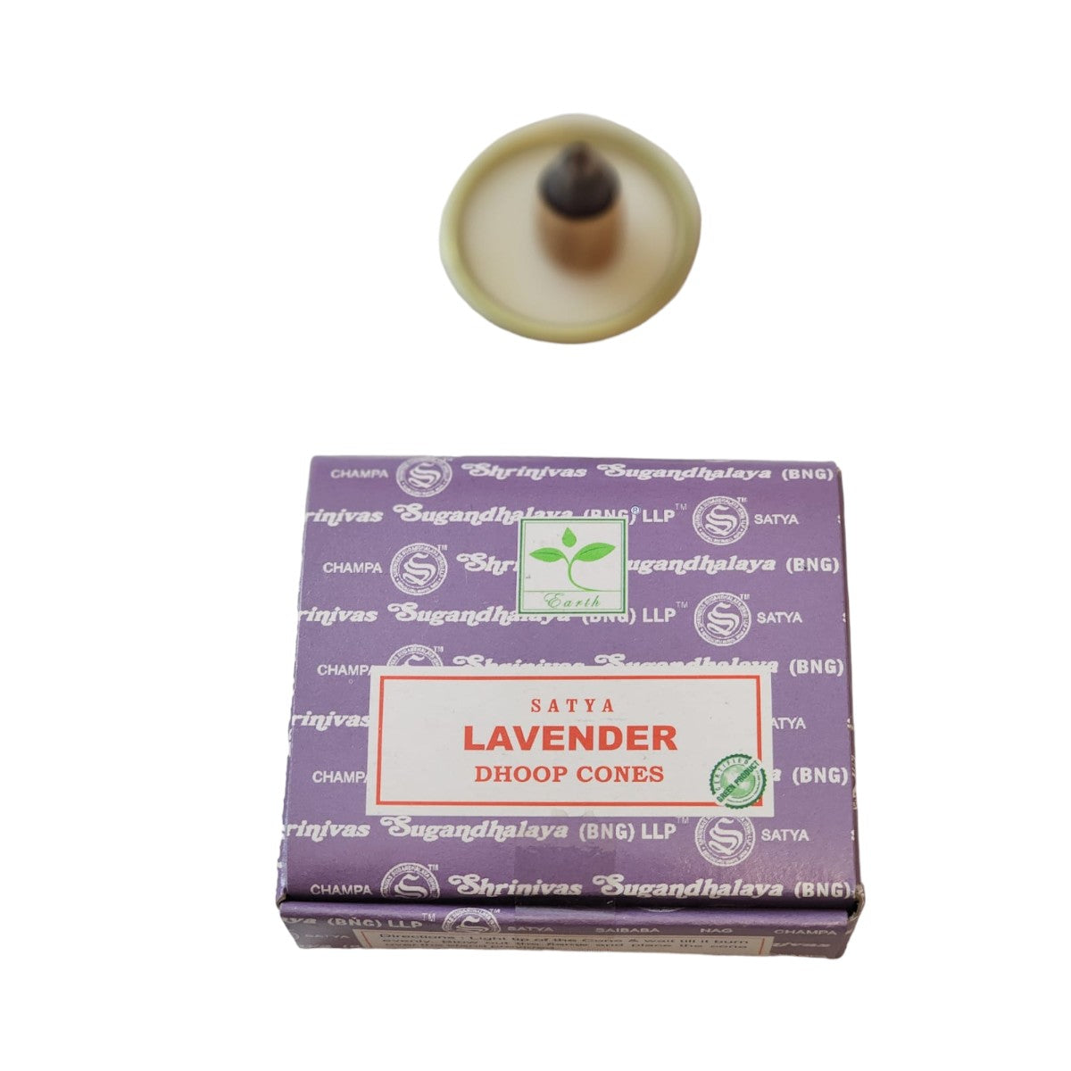 Incienso Cono Normal Lavanda Satya