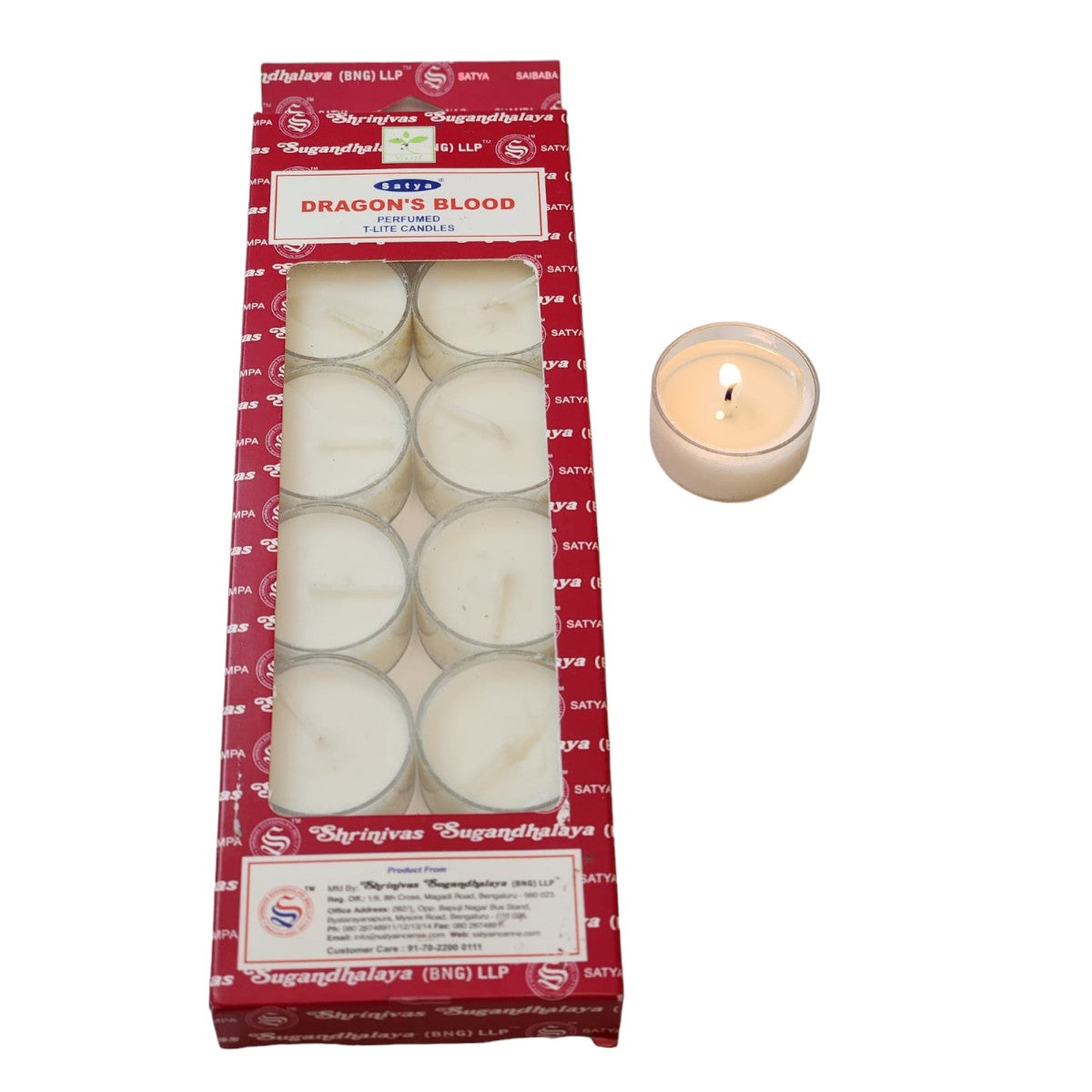 Velas Perfumadas Sangre de Dragón Satya