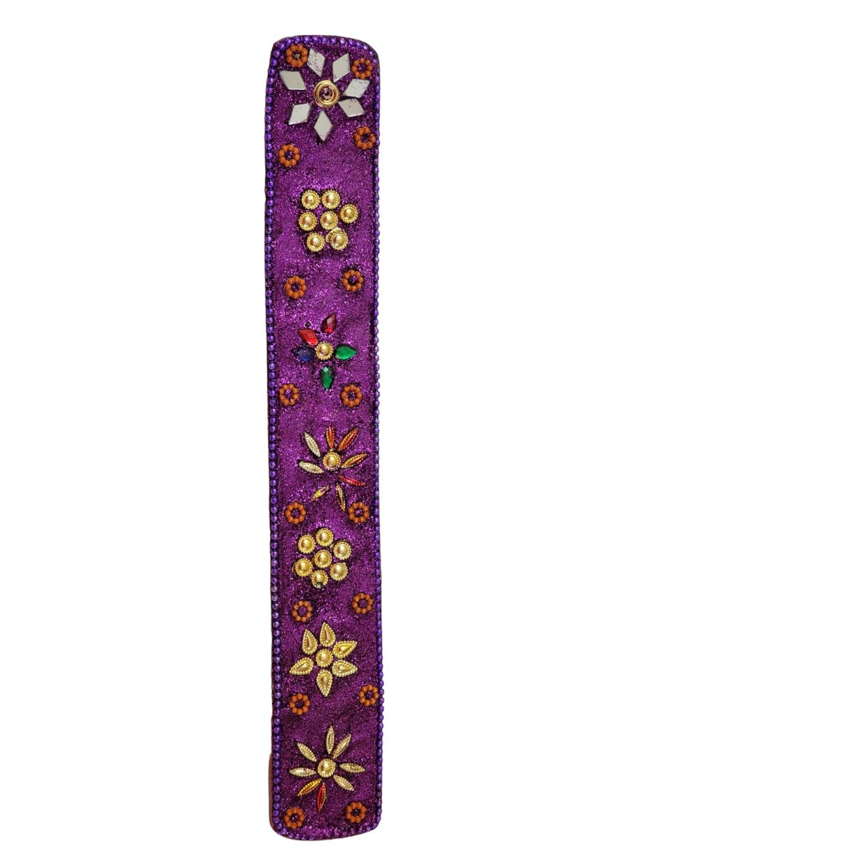 Tabla Brillo Porta Incienso Morado