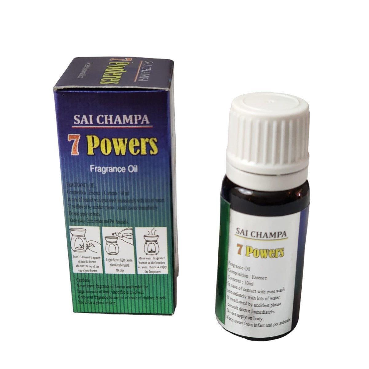 Aceite Aromático 7 Poderes Energía Positiva Sai Champa