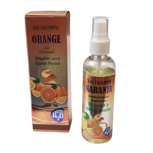 Aromatizador de Ambientes Naranja Riqueza y Abre Camino Sai Champa