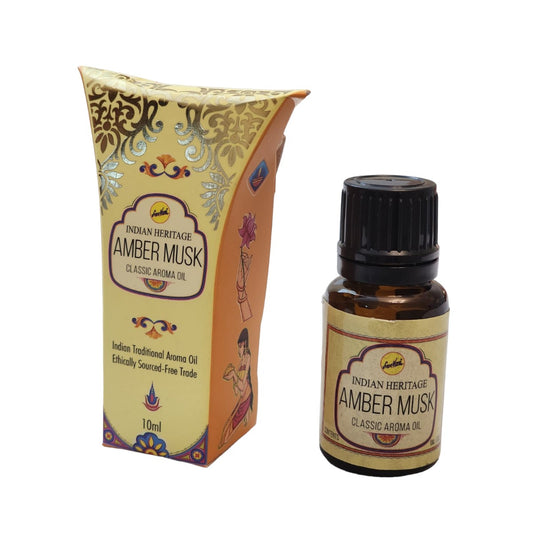 Aceite Aromático Indian Heritage Amber Musk Sree Vani