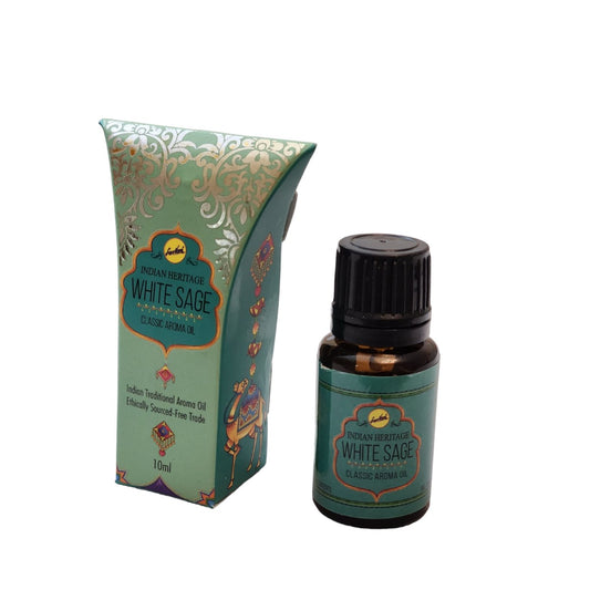 Aceite Aromático Indian Heritage Salvia Blanca Sree Vani
