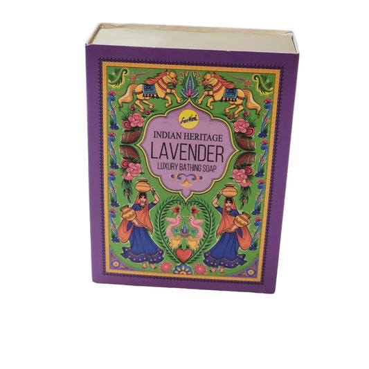 Jabón Lujo Baño Lavanda Indian Heritage Sree Vani