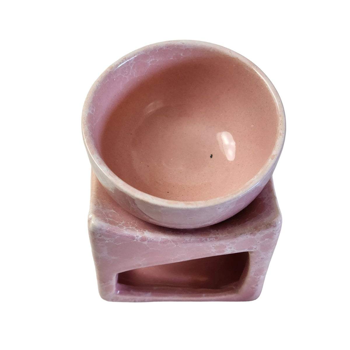 Difusor de Aceites Esenciales de Cerámica Rosado
