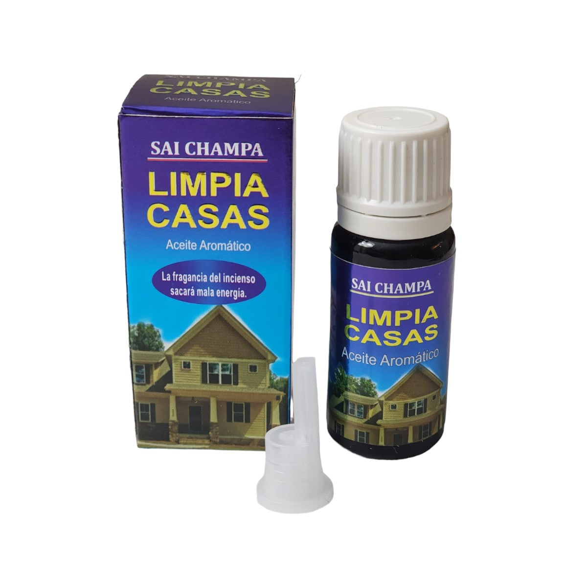 Aceite Aromático Limpia Casas Sai Champa