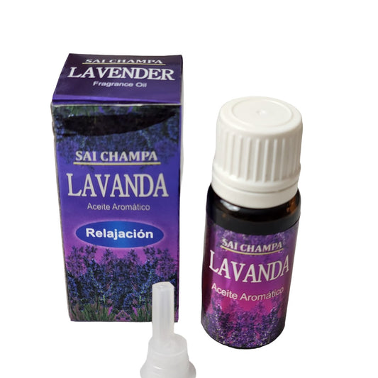 Aceite Aromático Lavanda Relajación Sai Champa